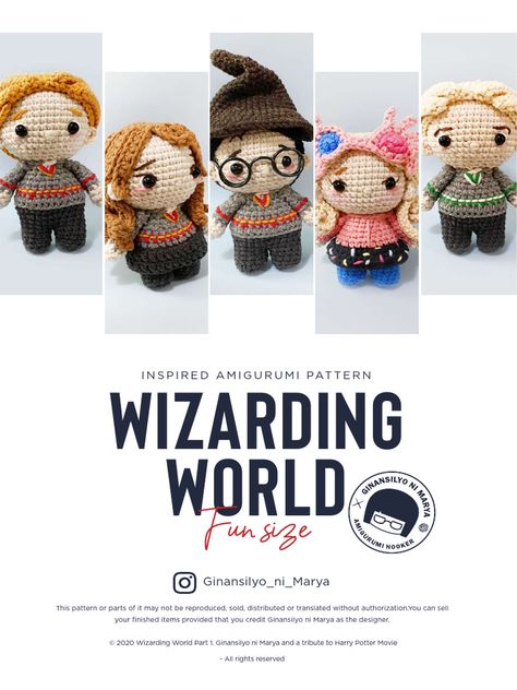 Harry Potter 01 - Compressed | PDF Harry Potter Amigurumi, Harry Potter Keychain, Harry Potter Free, Harry Potter Dolls, Harry Potter Crochet, Crochet Keychain Pattern, Pola Amigurumi, Crochet Amigurumi Free Patterns, Crochet Amigurumi Free