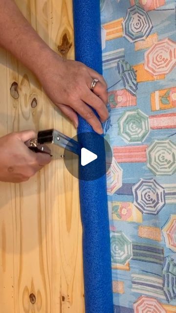 Hometalk on Instagram: "Staple pool noodles onto wood...😍" Spiderman Diy, Rolled Paper Art, Pool Noodle, Diy Kitchen Island, Pool Noodles, Repurposed Furniture Diy, Diy Dollhouse Furniture, Pool Cover, Furniture Makeover Diy