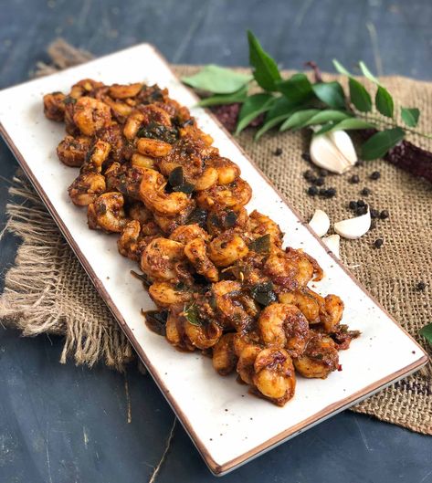 Savory Waffle Recipe, Shrimp Skewer Recipes, Recipe With Garlic, Rasam Recipe, Garlic Prawns, Prawn Recipes, Chicken Masala, Kebab Recipes, Fish Curry