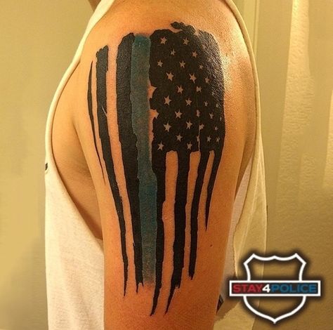 Tattoo Line Tattoo Forearm, Police Tattoos, Blue Line Tattoo, Police Tattoo, Tattoo Forearm, Sleeve Ideas, Dad Tattoos, Line Tattoo, Sleeves Ideas