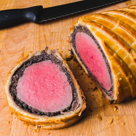 Beef Wellington for Four | Cook's Illustrated Madeira Sauce, Nancy Fuller, Best Chicken Ever, Rolled Roast, Beef Tenderloin Roast, Tenderloin Roast, Cookie Toppings, America's Test Kitchen Recipes, Beef Wellington