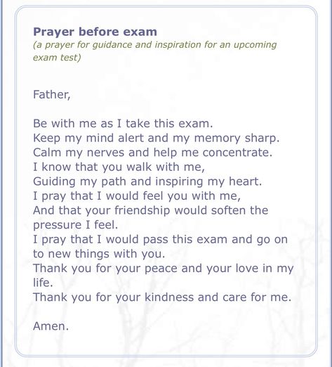 How To Calm Down Before An Exam, Prayer Before Exam, Exam Prayer, Before Exam, Organization Notes, University Exam, Prayer For Guidance, School Organization Notes, Study Methods