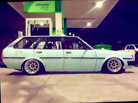 Ke70 Wagon, Corolla Twincam, Vintage Jdm, Corolla Ke70, Corolla Wagon, Corolla Dx, Classic Toyota, Jdm Wheels, Sports Wagon