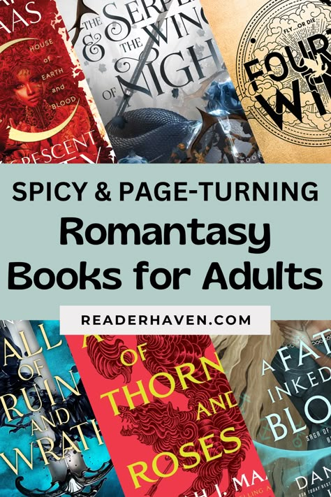 Best Spicy Romantasy Books, Fantasy And Romance Books, Books Like Sarah J Maas, Spicy Fantastic Books, New Fantasy Books, Fantasy Book Boyfriends, Booktok Book List, Fantasy Books For Adults, Acotar Book Recommendations