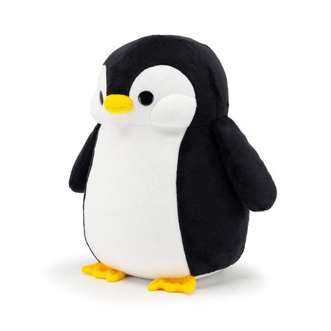 PRICES MAY VARY. MEET PENGI: As part of our growing bird collection, say hello to Pengi the stuffed penguin! Sized at 6.5" long, 6.5" deep, and 11" tall with a charming tuxedo coat, black button eyes, and adorably chubby cheeks. BELLZI DESIGN: Uniquely designed by our in-house team of artists in Southern California, Bellzi plushies are unabashedly cute! Our plush toys are created with only the best materials for the perfect blend of softness, weight, and quality that you can sense at first touch Penguin Kawaii, Penguin Stuffed Animal, Stuffed Penguin, Big Stuffed Animal, Baby Dumbo, Cartoon Movie Characters, Tuxedo Coat, Care Bears Cousins, Muppet Babies