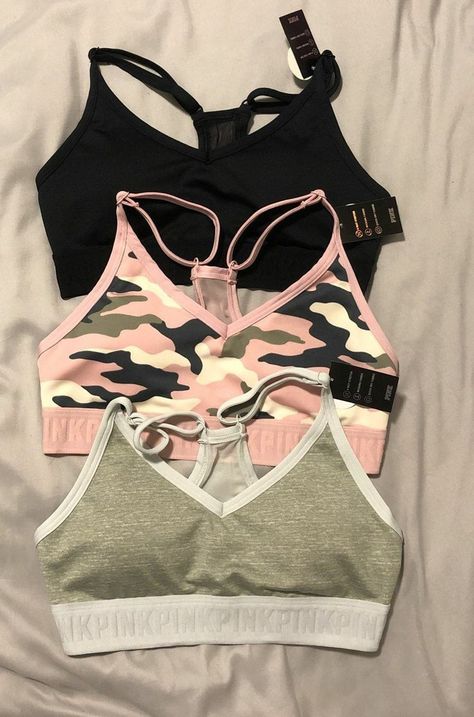 Pink Outfits Victoria Secret, Cotton Bra, Teenage Outfits, Victoria Secret Outfits, Cosplay Kawaii, Cute Workout Outfits, Sport Bras, Yoga Journal, Cute Lazy Outfits