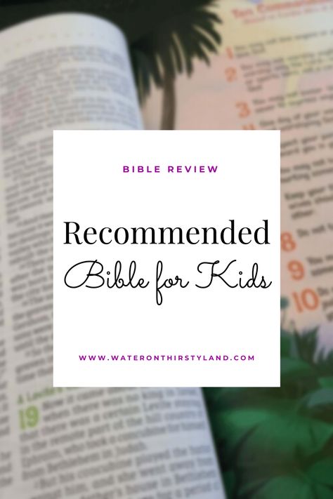 Is the NASB Adventure Bible a good Bible for kids? | Water on Thirsty Land Adventure Bible, Kids Bible, New Bible, Christian Resources, Levels Of Understanding, Bible Translations, Modern English, Bible Study Tools, Kids Water