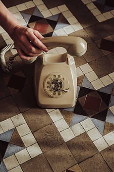 Old Telephone, Aesthetic Era, I Wish You Would, Rotary Phone, Vintage Phones, Vintage Telephone, Vintage Italy, Old Phone, Desk Phone