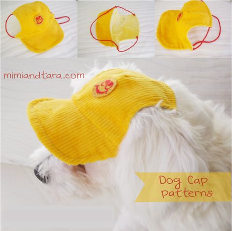 Pet Clothes Patterns, Dog Clothes Patterns Sewing, Dog Dress Pattern, Dog Sewing Patterns, Dog Clothes Diy, Pajama Pattern, Hat Patterns To Sew, Small Dog Clothes, Cap Patterns