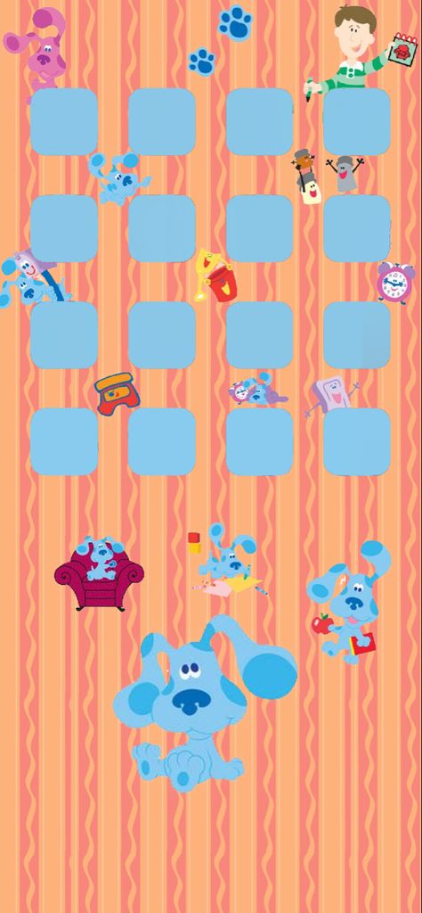 Blues Clues phone wallpaper background Home Screen Blues Clues Wallpaper Iphone, Blues Clues Wallpaper Aesthetic, Blue Clues Wallpaper, Blues Clues Room Ideas, Blues Clues Fanart, Blues Clues Tattoo, Blues Clues Aesthetic, Clues Aesthetic, Blues Clues Wallpaper