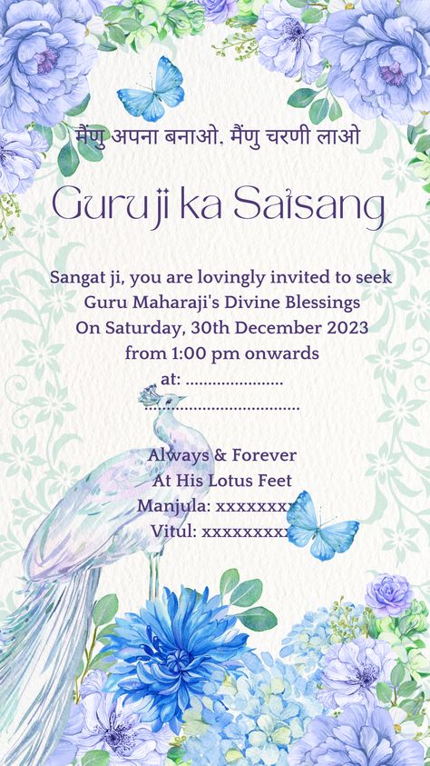 Guruji Satsang Invitation, Satsang Invitation, Blessings Always Guruji Wallpaper, Guruji Wallpaper, Caricature Wedding, Guru Pics, 25 May, Flower Wallpapers, Cute Flower Wallpapers