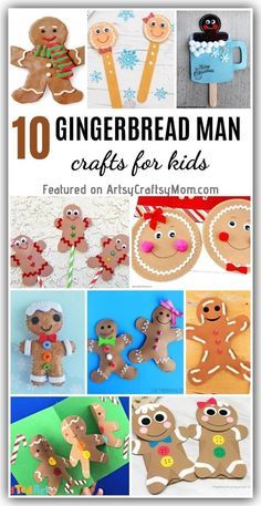 Gingerbread Kids Crafts, Gingerbread Man Preschool, Gingerbread House Craft, Gingerbread Man Crafts, Gingerbread Man Activities, Winter Crafts Preschool, Gingerbread Activities, Christmas Preschool, Vbs 2023