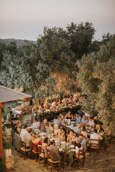 Agreco Farm, Crete Wedding, Intimate Dinner Party, Mediterranean Wedding, Intimate Dinner, Festival Bride, Greece Wedding, Greek Wedding, French Wedding