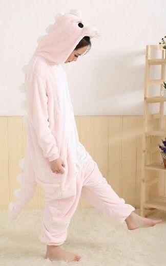 #Dino onesie! Onesie Costumes, Halloween Onesie, Cute Pjs, Cute Sleepwear, Pajama Outfits, Onesie Pajamas, Kawaii Fashion Outfits, Cute Pajamas, Kawaii Clothes