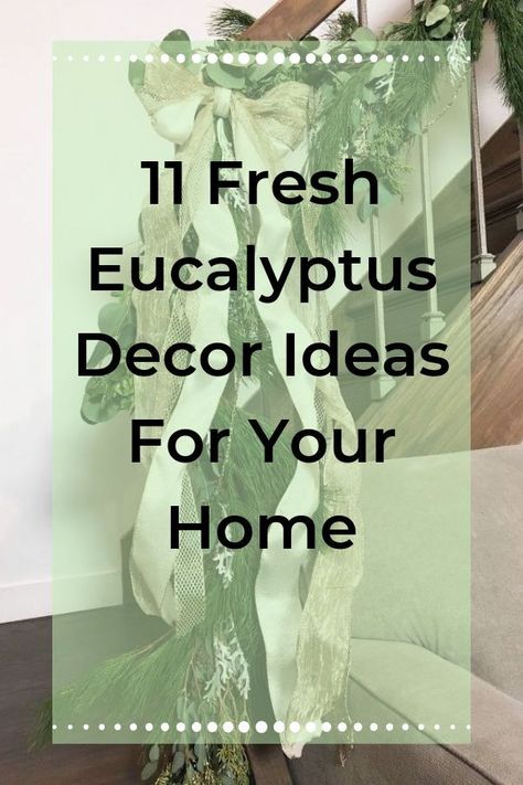 Eucalyptus Essential Oil Uses, Eucalyptus Decor, Hometalk Diy, Old Wooden Boxes, Fresh Eucalyptus, Gorgeous Centerpieces, Leaf Wall Art, Diy Plants, Decorations Ideas