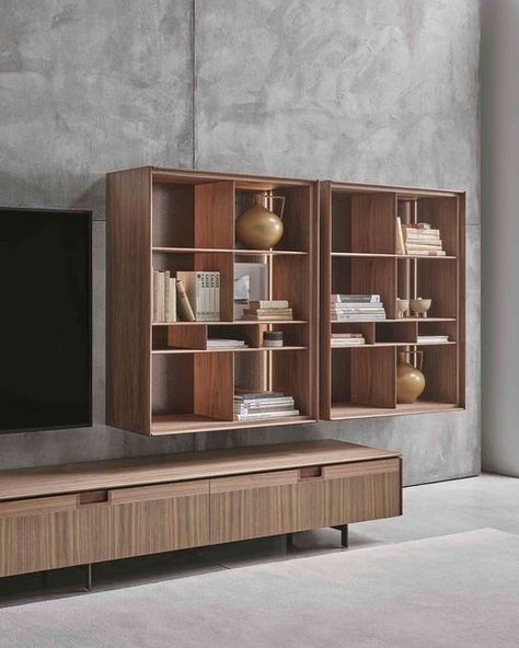 Iconic Lines, Lounge Design, Modern Sideboard, Bronze Metal, Italian Furniture, Furniture Pieces, Tv Cabinet, Instagram Design, Tv Stands