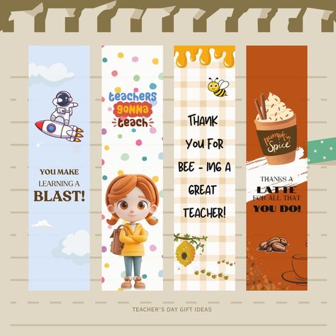 🍂TEACHER'S DAY BOOKMARK🍂 Hello☺our TEACHER'S DAY BOOKMARK is now available for grab. DM right away before it runs out! This is not available in the shop as it's a limited product for the season. Don't hesitate to DM us. PS. We also have a magnetic bookmark available. You can check on our Shopee store. Link in bio. #teachersdaygift #2024 #handmadebookmark Teachers Day Bookmarks Handmade, Bookmarks For Teachers, Teachers Day Card Bookmark, Teacher Appreciation Bookmark, Shinchan Bookmarks, Teachers Day Gifts, Magnetic Bookmarks, Bookmarks Handmade, Gifts