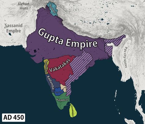 Indian Ocean Map, Gupta Empire, Ancient India Map, History Of Myanmar, India World Map, Middle East Map, Sea Map, Indian History Facts, Indian Subcontinent