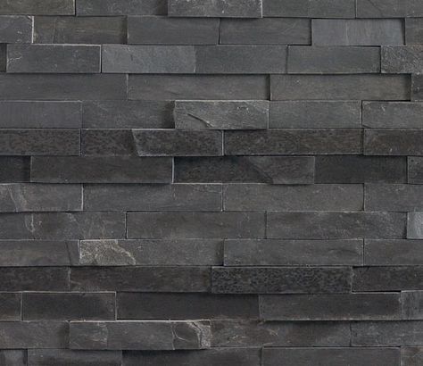 Slate Dusk Drystack Corner Retaining Wall Steps, Natural Stone Veneer, Natural Stone Wall, Veneer Panels, Block Paving, Patio Wall, Diy And Home Improvement, Stone Veneer, Stone Decor