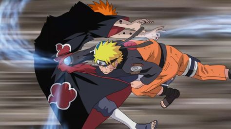 Naruto defeats Pain. Naruto Vs Pain, Naruto Sage, Pain Naruto, Naruto 1, Anime Dvd, Scene Drawing, Naruto Vs, Naruto Images, Rock Lee