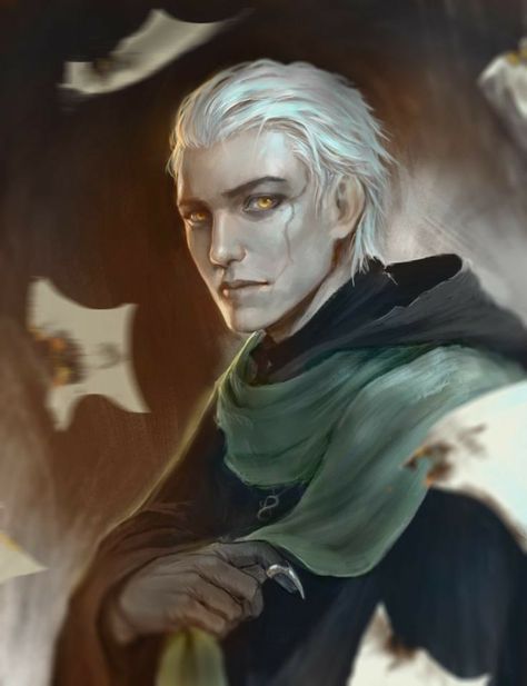 Sorcerer dude White Hair And Blue Eyes, Character Portrait, Yamanashi, Rpg Characters, Character Inspiration Male, Fantasy Portraits, Human Male, Dungeons And Dragons Characters, Fantasy Male