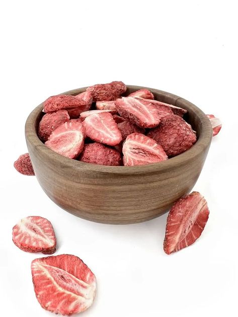 Sweet & Sour, Red, Crispy, Freeze Dried Strawberry Toppings For Oatmeal, Dried Kiwi, Freeze Dried Vegetables, Dried Fruit Snacks, Dried Bananas, Freeze Dried Fruit, Dried Vegetables, Dried Mangoes, Freeze Dried Strawberries