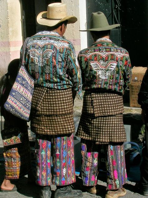 Local style: Guatemala's men of style Guatemalan Clothing, Mexico Fashion, Guatemalan Textiles, Department Of Defense, Men In Uniform, Folk Costume, Mens Costumes, Pair Of Pants, Central America