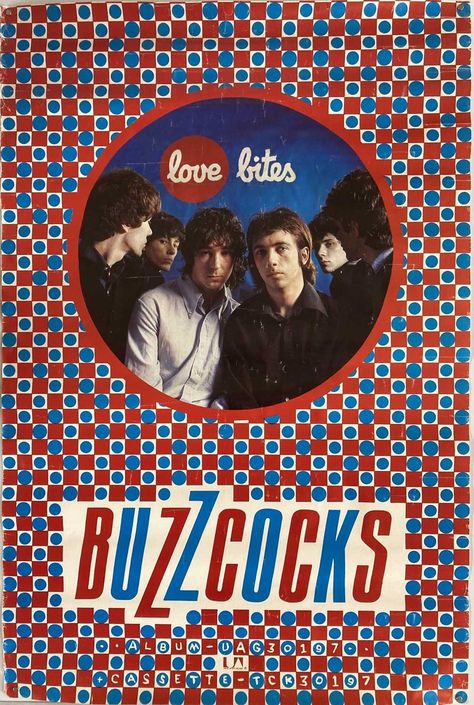 BUZZCOCKS ORIGINAL LOVE BITES POSTER.
An original United Artists promotional poster for Buzzcocks Buzzcocks Poster, The Buzzcocks, Ipswich Town Fc, Punk Poster, Promotional Poster, Ipswich Town, The Undertones, Love Bites, Punk Bands