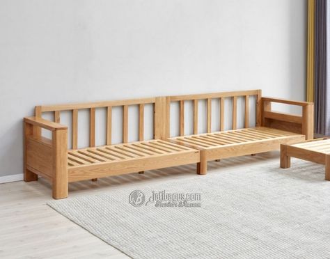 Kursi Sofa Bangku Ruang Keluarga (Tanpa Busa) Rangka Sofa, Floor Seating Living Room, Beautiful Modern Homes, Sofa Design Wood, Wooden Sofa Designs, Living Room Tv Unit Designs, Living Room Tv Unit, Indian Home Interior, Wood Furniture Design