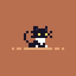 Jonathan Chan on Twitter: "smol cat #pixelart #animation #cats… " Smol Cat, Desenhos Gravity Falls, Pixel Animation, Arte 8 Bits, 8bit Art, Cool Pixel Art, Pixel Drawing, Pixel Art Characters, Beads Ideas