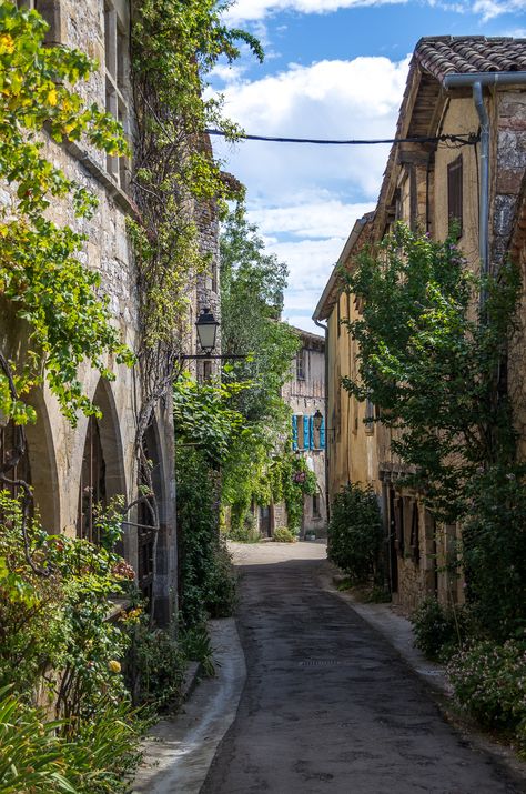 Bruniquel, Monclar-de-Quercy, Montauban, Tarn-et-Garonne, Languedoc-Roussillon-Midi-Pyrénées, France Stone Buildings, France City, Europe Tours, Places In Europe, Beautiful Sites, Beaux Villages, French Countryside, City Aesthetic, Paris Travel