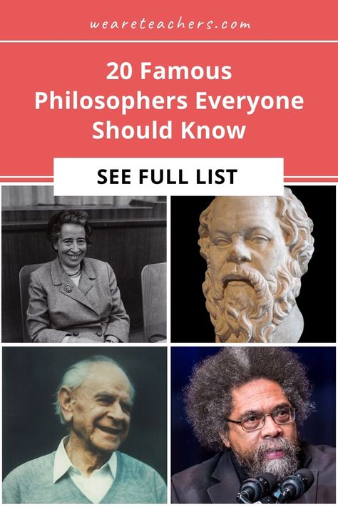 Studying philosophy helps with problem-solving, analyzing concepts, and forming arguments. Check out this list of famous philosophers. Studying Philosophy, State History Projects, Civics Lessons, School Of Philosophy, Social Studies Projects, Famous Philosophers, Modern Philosophy, Cult Of Pedagogy, Feminist Theory