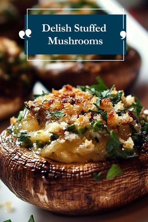 Add some zest to your gatherings with spicy chorizo stuffed mushrooms! These delectable bites are filled with seasoned sausage and a hint of heat, making them a standout appetizer for any occasion. Chorizo Stuffed Mushrooms, Sausage Stuffed Mushrooms, Savory Bites, Classic Appetizers, Thanksgiving Recipes Side Dishes, Stuffed Mushroom Caps, Fresh Cream, Looks Yummy, Herbs And Spices