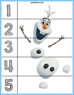 Escuela infantil castillo de Blanca: JUGAMOS EN NAVIDAD CON FROZEN Frozen Activities, Preschool Puzzles, Free Printable Activities, Busy Boxes, Number Puzzles, Number Sense, Frozen Birthday, Kindergarten Math, Winter Crafts