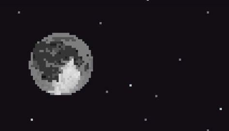 Computer Wallpaper Pixel, Pixel Moon Icon, Creepy Cute Aesthetic Wallpaper Pc, Black Theme Wallpaper For Laptop, Pc Moon Wallpaper, Pixel Wallpaper Laptop, Night Wallpaper Ipad, Moon Computer Background, Ipad Wallpaper Night