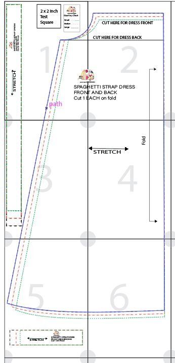 Spaghetti Straps Diy, Sew Spaghetti Straps, Sleep Dresses With Spaghetti Straps And Adjustable Straps, Tent Dress Pattern Free, Free Slip Dress Sewing Pattern, Trapeze Dress Pattern, Spaghetti Strap Dress Pattern, Cami Dress Pattern, Strap Dress Pattern