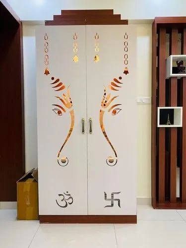 Pooja Door Glass Design Etching, Pooja Door Glass Design, Temple Glass Door Design For Home, Mandir Glass Door Design Puja Room, Pooja Unit Designs, Pooja Mandir Designs, Temple Glass, Room Glass Door, Buddha Wallpaper Iphone