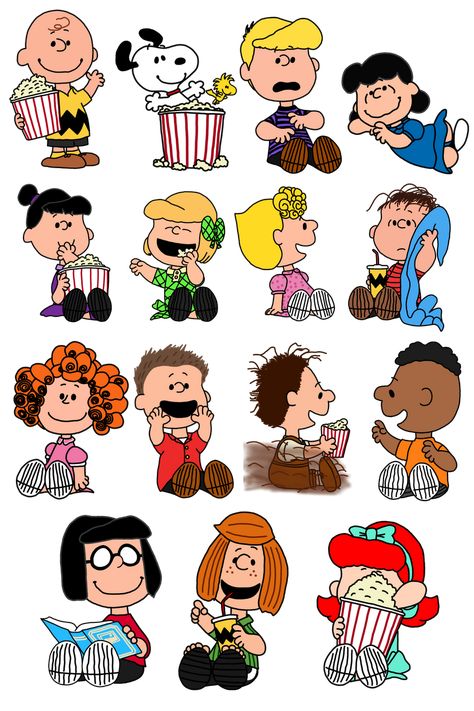 Peanuts Art Style, Charlie Brown Christmas Characters, Peanuts Gang Classroom, Peanut Characters, Peanuts Cartoon Characters, Charlie Brown Costume, Charly Brown, Snoopy Items, Saturday Cartoon