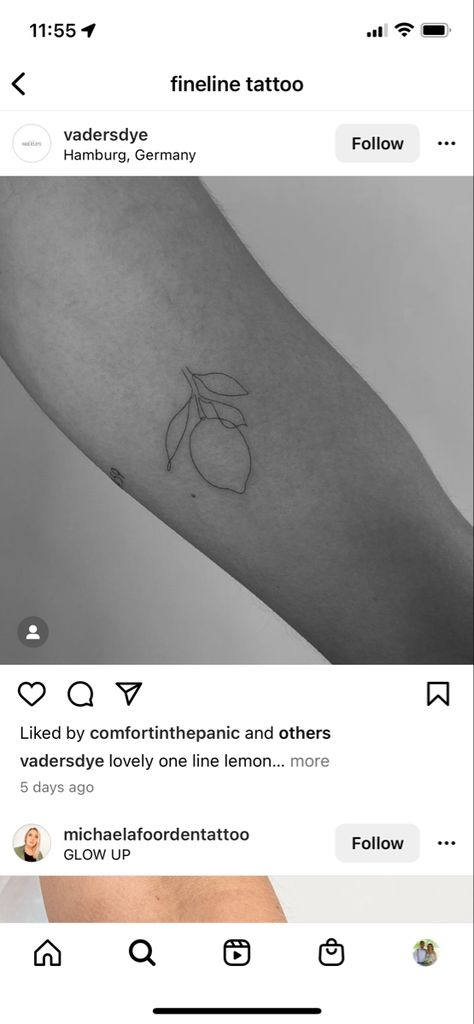 Lemon And Lime Matching Tattoos, Tiny Tattoos Italy, Tattoos Italy, Mango Tattoo Minimalist, Tattoos For Italy, Tiny Italy Tattoo, Fine Line Italian Tattoo, Simple Italy Tattoo, Mediterranean Tattoo