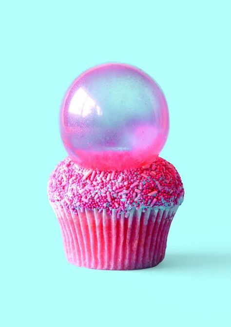 Bubble Gum Cupcakes, Bubble Pop Electric, Cake Supply Store, Bubble Gum Flavor, Balloon Cupcakes, Impressive Desserts, Bubble Party, Cake Pop Sticks, Ice Cake