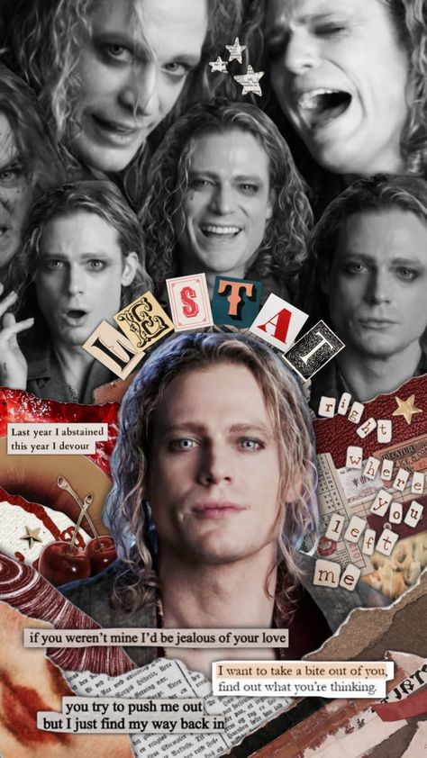 mentally disturbed princess <3 #interviewwiththevampire #lestatdelioncourt #thevampirelestat #samreid Iwtv Wallpaper Aesthetic, Interview With The Vampire Wallpaper, Rockstar Lestat, The Vampire Lestat, Mentally Disturbed, Anne Rice Vampire Chronicles, Sam Reid, Vampire Film, Black Vampire