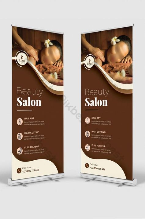 Spa Advertising Design, Beauty Salon Banner Design, Beauty Banner Design, Salon Banner Design, Xbanner Design, Makeup Banner, Banner Spa, Spa Advertising, Spa Banner