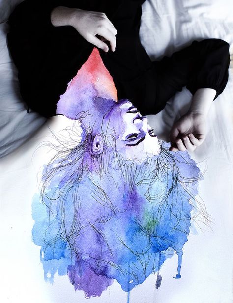 Photography and painting collide in the work of Aliza Razell  // mixed media art // unconventional portraits L'art Du Portrait, Mixed Media Portrait, Tableau Pop Art, Mixed Media Photography, A Level Art, Ap Art, Rupaul, Watercolor Portraits, Art Graphique