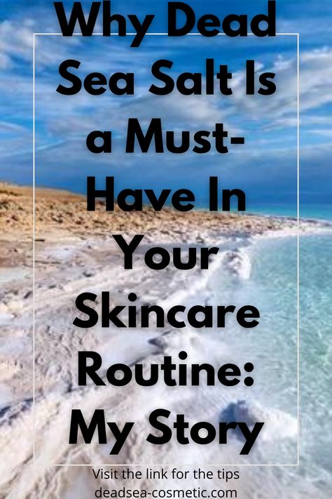 Dead Sea Salt Benefits, Sea Salt Benefits, Sea Salt Body Scrub, The Best Skin Care Products, Fat Burning Juice, Crystal Makeup, Best Skin Care Products, Dead Sea Mud, The Best Skin Care