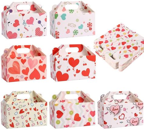 Valentines Bags, Valentine Candy Bags, Valentines Day Party Favors, Paper Candy Bags, Crafts For Valentines Day, Kids School Gifts, Kids Valentine Party, Valentines Candy, Valentines Party Decor