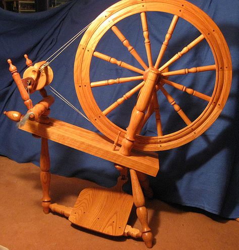 Rick Reeves 24" Saxony spinning wheel Spinning Wheel For Sale, Spinning Wheels, Wheels For Sale, Spinning Yarn, Saxony, Spinning Wheel, Mirror Table, Spinning, Wheel