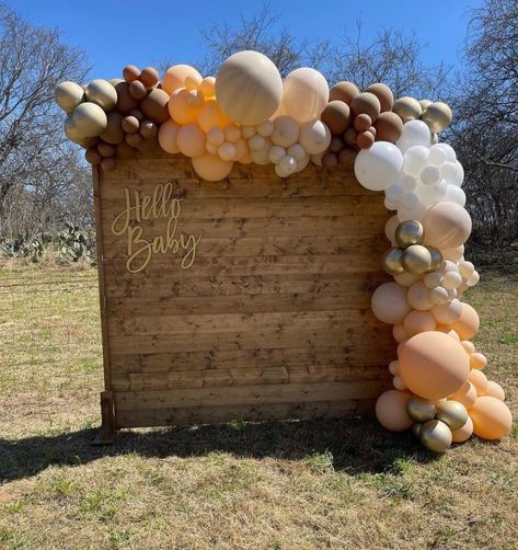 Boho Gender Reveal Backdrop, Boho Gender Reveal Decorations, Backdrop For Gender Reveal, Gender Reveal Backdrop Ideas, Rustic Gender Reveal, Bridal Breakfast, Fall Gender Reveal Party, Gender Reveal Backdrop, Gender Reveal Decor