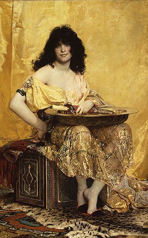 Salomé, 1870 Henri Regnault (French, 1843–1871) Oil on canvas French Paintings, Edouard Manet, Art Classique, The Font, In The Shadows, Foto Vintage, John The Baptist, Caravaggio, Fine Arts Posters