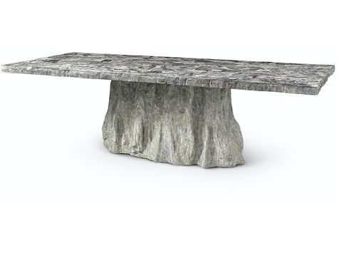 Palecek Outdoor Furniture ASHER OUTDOOR DINING TABLE, RECTANGULAR 7945-79 Organic Dining Table, 10 Person Dining Table, Boho Images, Dining Table Rectangular, Ibiza Villa, Dining Table Ideas, Concrete Dining Table, Design Showroom, Stone Dining Table