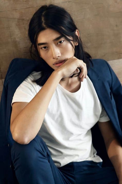 Asian Men natural Long Hair Guy Haircuts Long, Asian Men Hairstyle, Men's Long Hairstyles, 짧은 머리, Asian Hair, Long Hair Styles Men, Long Hair Cuts, Fotografi Potret, Hairstyles For School